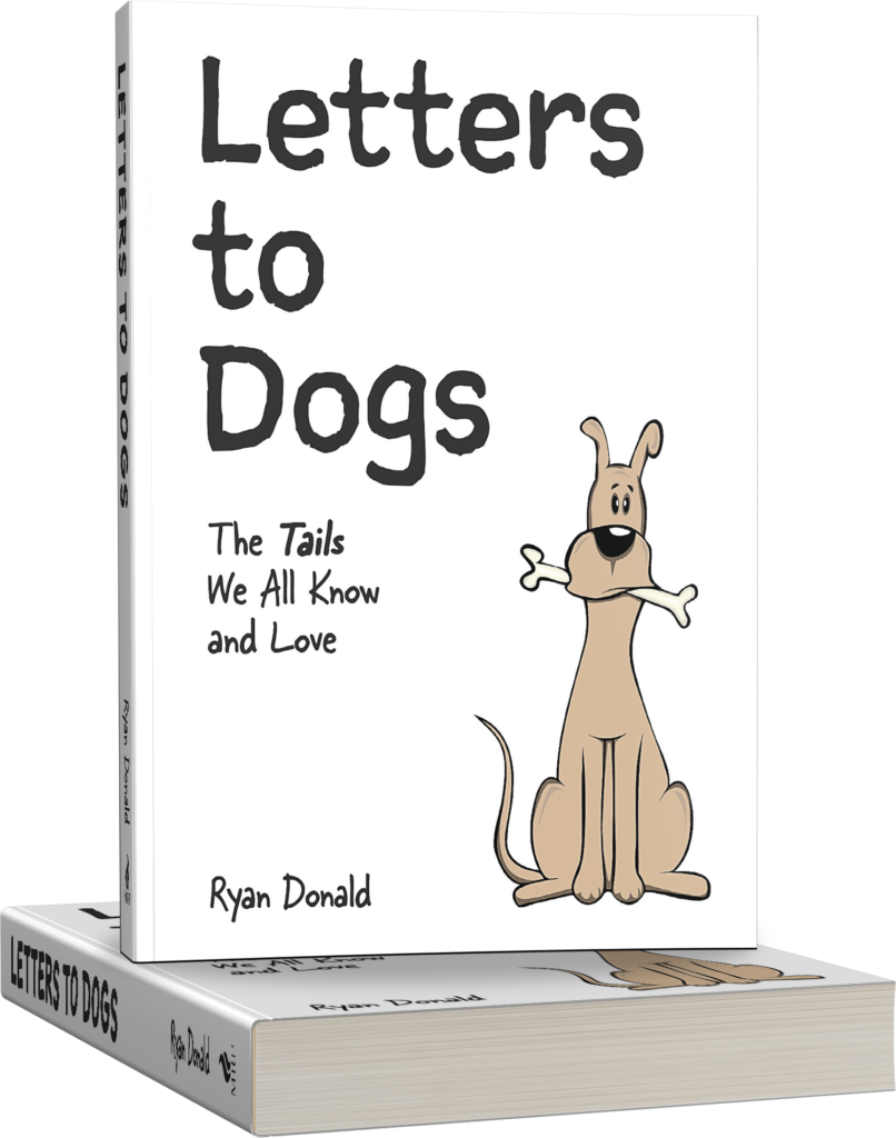 Letters to Dogs paperback funny dog book